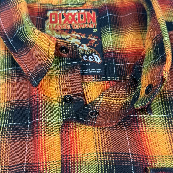 Dixxon Flannel Hatebreed Perseverance Long Sleeve Shirt Men’s Size 3XL - Picture 7 of 14